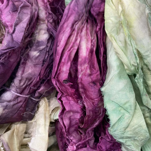 Frabjous Fibers Sari Ribbon Watercolor HD Yarn Cherry Blossom