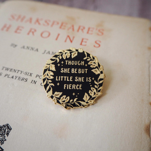 Literary Emporium Enamel Pin Hermia 'She is Fierce'