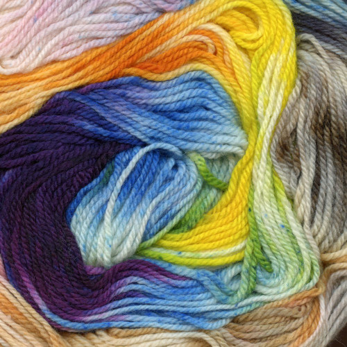 Knitted Wit Giddy Up Yarn V4813 Progress Pride