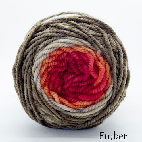 Freia Minikin Superwash Sport Yarn Ember