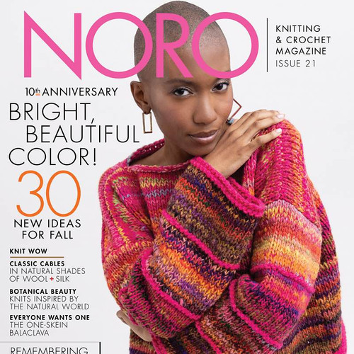 Noro Magazine Issue 21 Fall Winter 2022-2023 Cover Thumbnail