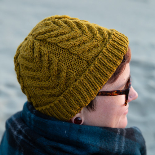 Class Knit Hat Cabled