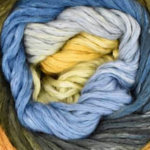 Juniper Moon Farm Cumulus Rainbow Yarn 219 Starry Night