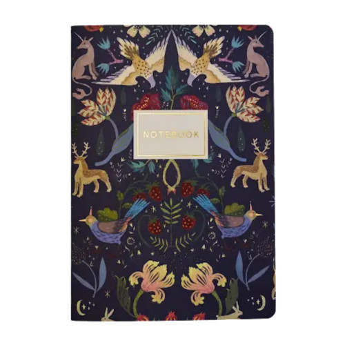 デザインペーパー Hidden wonderland60 BV Notebook Leopard - The Websters