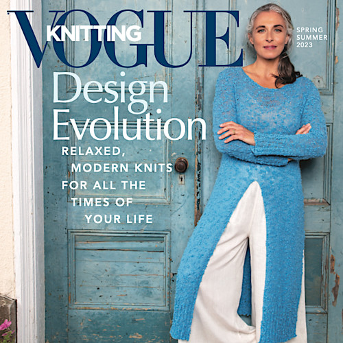 Vogue Knitting Magazine Spring/Summer 2023 Cover Thumbnail