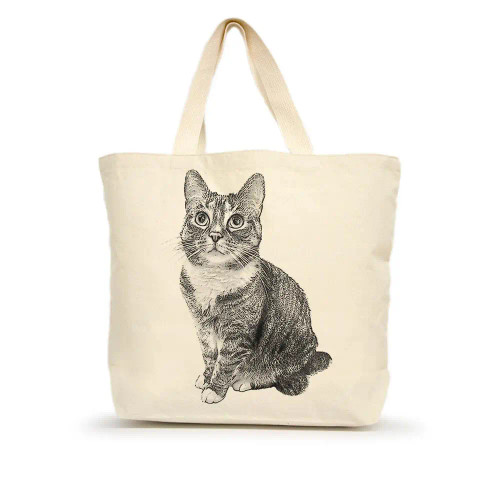 Eric and Christopher Medium Tote "Izzy" Cat