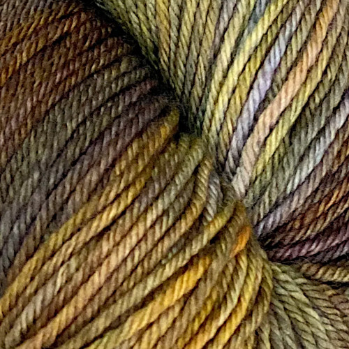 Knitty Gritty Winter Pillow Worsted Yarn Olive New Mexican