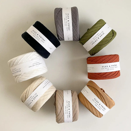 Flax & Twine Cotton Twill Tape 3/8 Inch