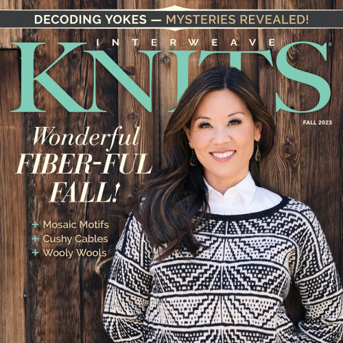 Interweave Knits Magazine Fall 2023 Cover Thumbnail