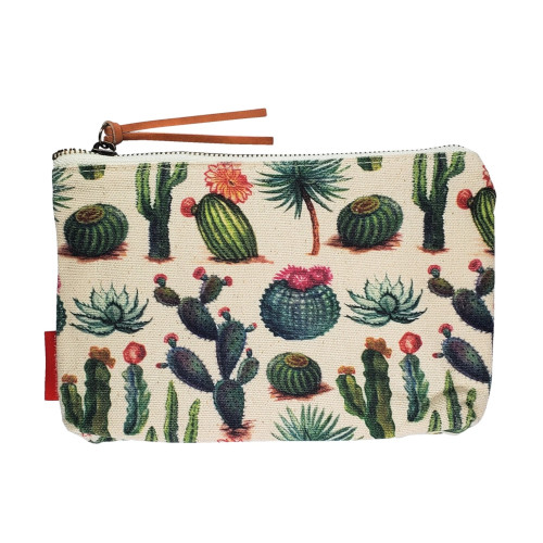 BV Pouch Green Cactus