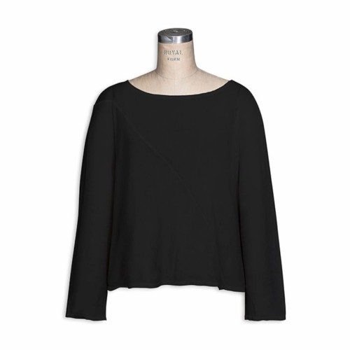 Cynthia Ashby Quiet Tee Black (Size 2)