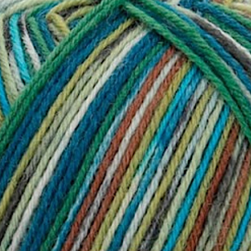 Regia 4ply Color Folkloric Yarn 3083 Green Teal