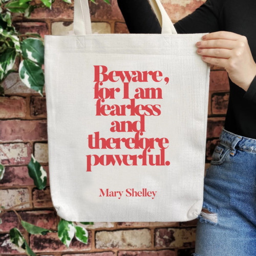 Bookishly Tote Empowering I am Fearless