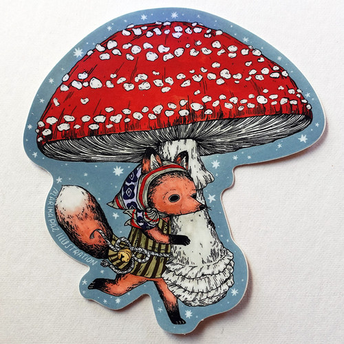 Marika Paz Sticker Big Mushroom