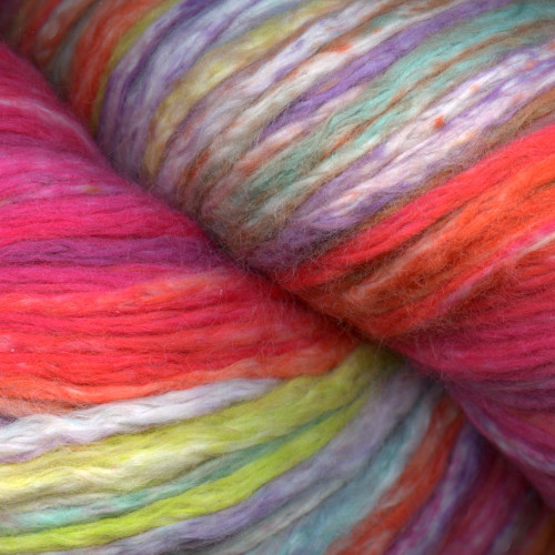 Juniper Moon Farm Cumulus Dappled Yarn 134 Psychedelic Bloom