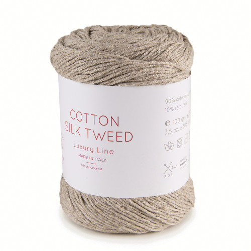 Laines du Nord Cotton Silk Tweed Yarn