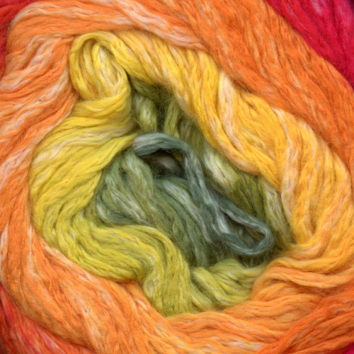 Juniper Moon Farm Cumulus Rainbow Yarn 223 Solar Flare