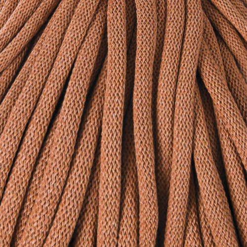 Bobbiny Braided Cord 9mm Terracotta