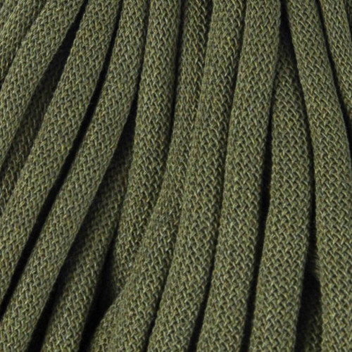 Bobbiny Braided Cord 9mm Avocado