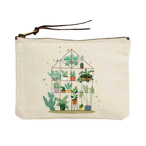 Potluck Press Canvas Pouch Plants (Greenhouse)