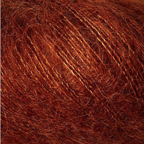 Knitting for Olive Soft Silk Mohair Yarn Rust