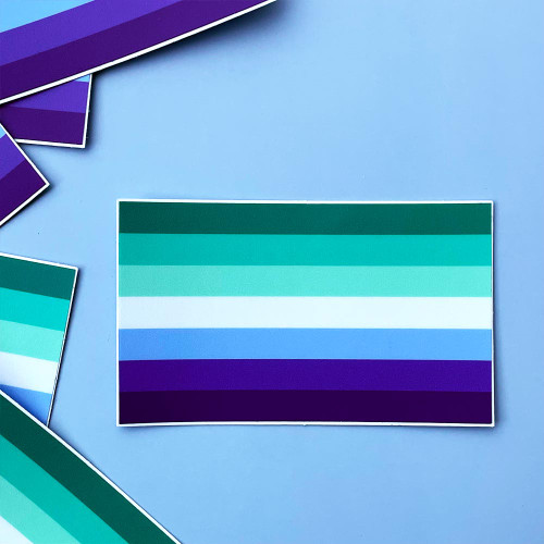 Flags for Good Sticker MLM Pride