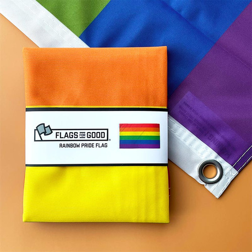 Flags for Good Flag Rainbow LGBTQIA+ Pride