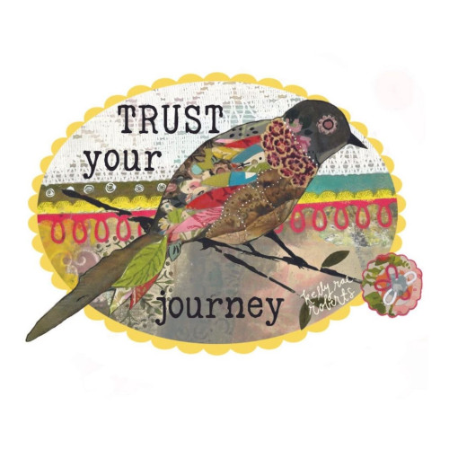 Kelly Rae Roberts Sticker Trust the Journey
