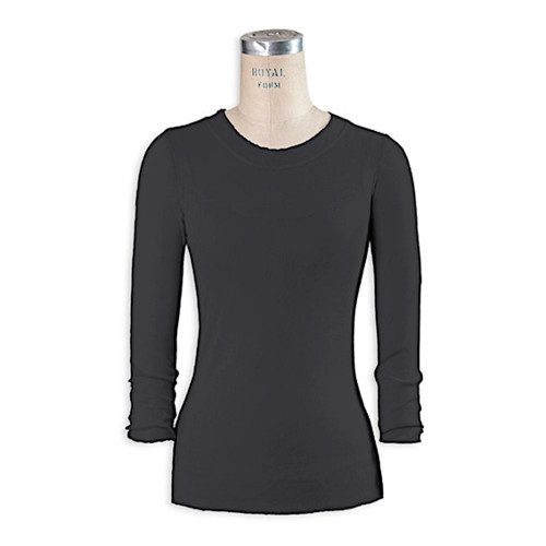 Cynthia Ashby Tee Charcoal L