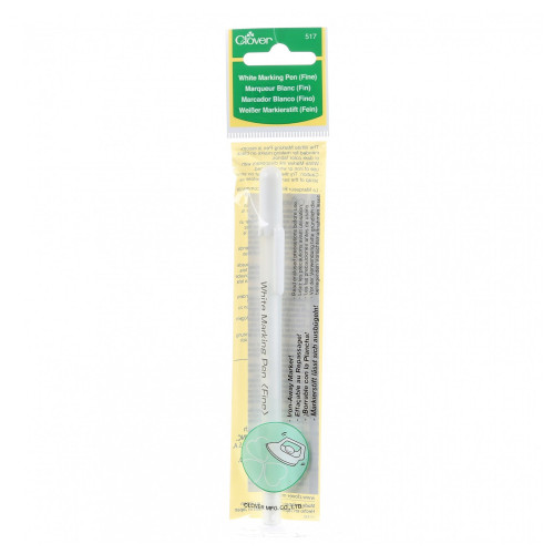 Clover White Marking Pen (Fine)