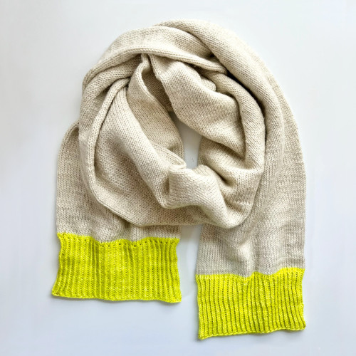 Pacific Knit Co Pattern Base Doodle Scarf DK