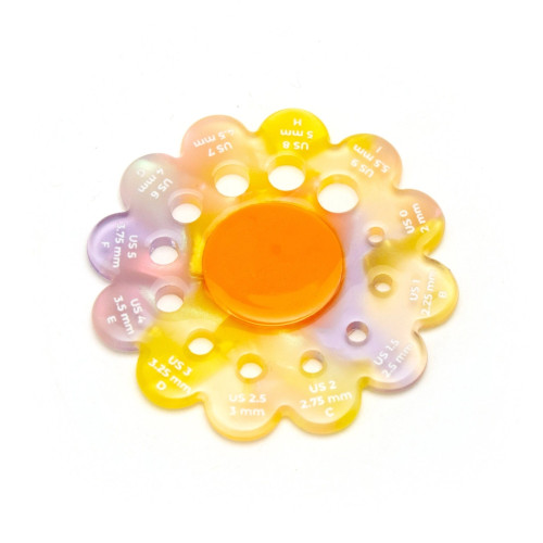 Degen Needle Gauge Flower (Purple)