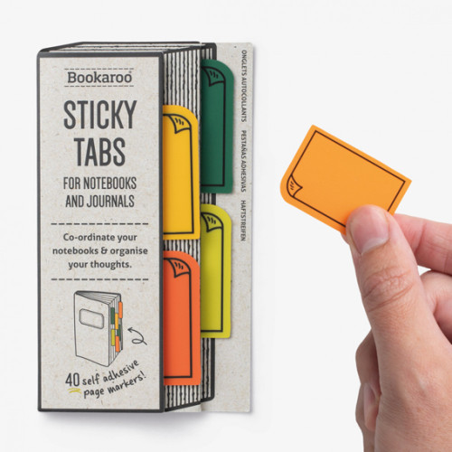 Bookaroo Sticky Tabs (Greens)