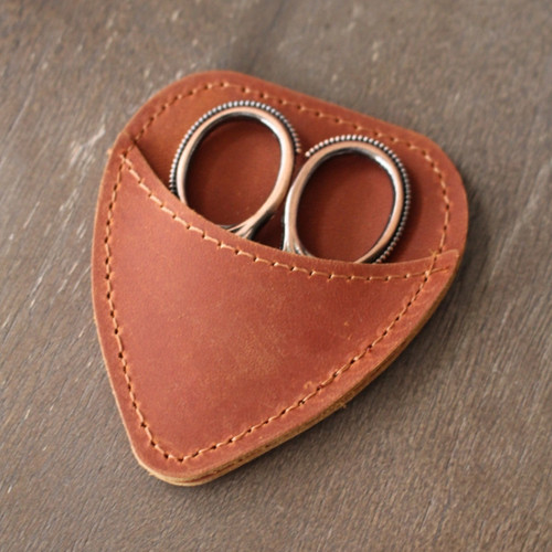 Never Not Knitting Leather Mini Scissor Keeper Never Not Knitting Leather Mini Scissor Keeper
