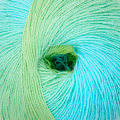 Sirdar Jewelspun Ombre Aran Yarn 0101 Citrus Sky