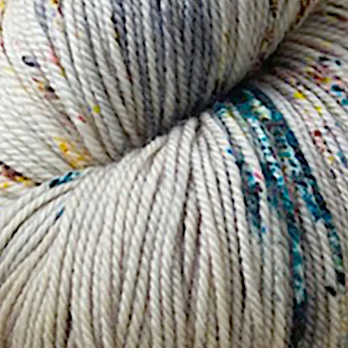 Magpie Fibers Swanky Sock Yarn London Rain