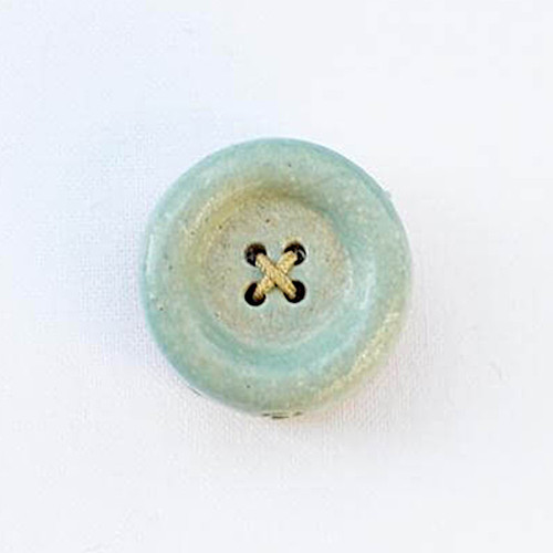 Cohana Shigaraki Ware Button Magnet (Green)