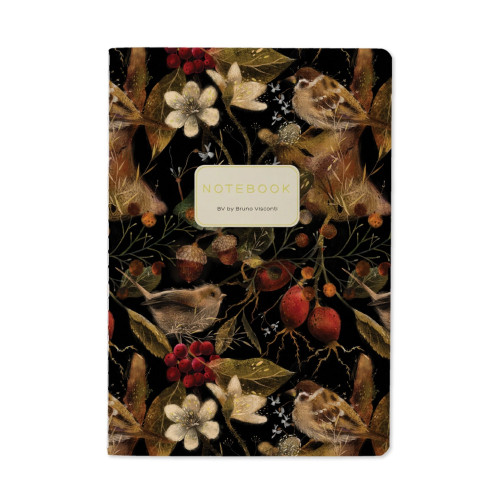 BV Notebook Forest Sparrows