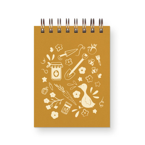 Ruff House Mini Jotter Notebook (Spring Doodle)