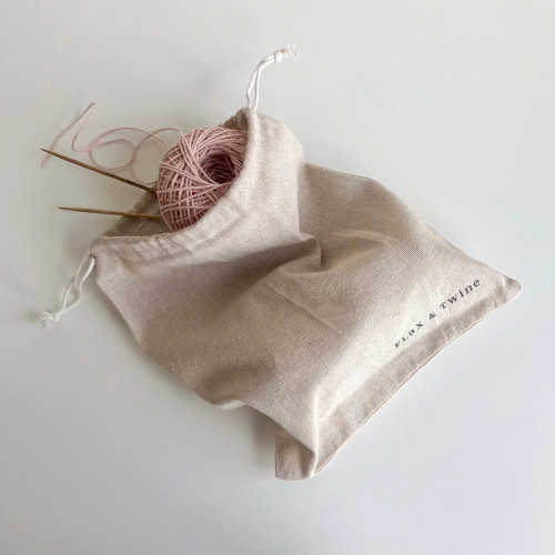 Flax & Twine Muslin Project Bag