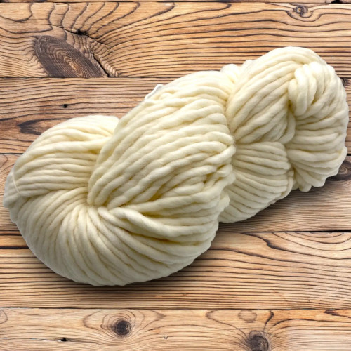 Rooster Undyed Yarn Marshmallow Merino Super Bulky