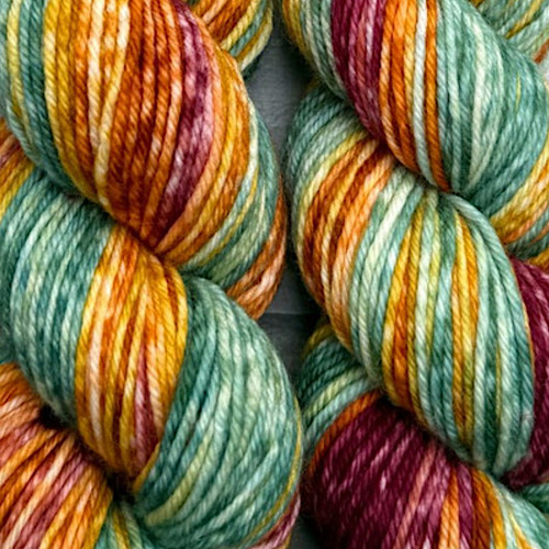 Polka Dot Sheep Striata DK Gradient Yarn Mt. Siyeh