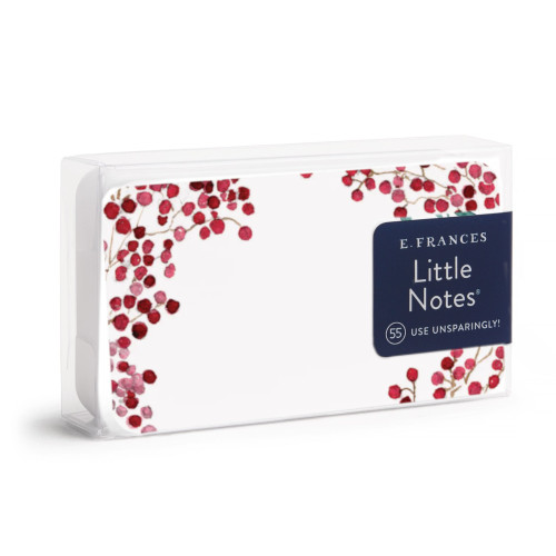 E Frances Paper Little Notes (Red Berries)