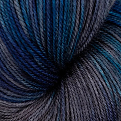 Magpie Fibers Swanky Sock Yarn Empty Night