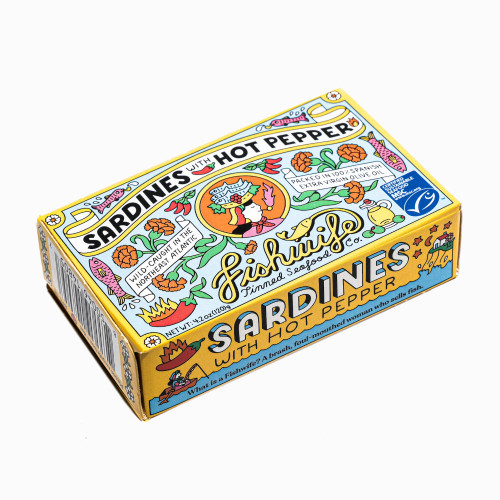 Fishwife Sardines with Hot Peppers