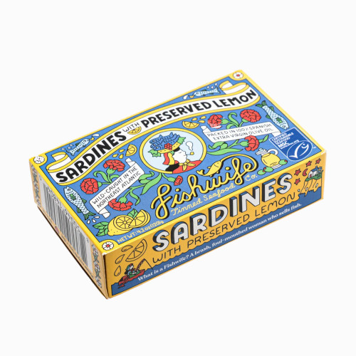 Fishwife Sardines with Preserved Lemon