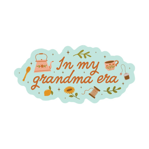 Juju & Moxie Vinyl Sticker (In My Grandma Era)
