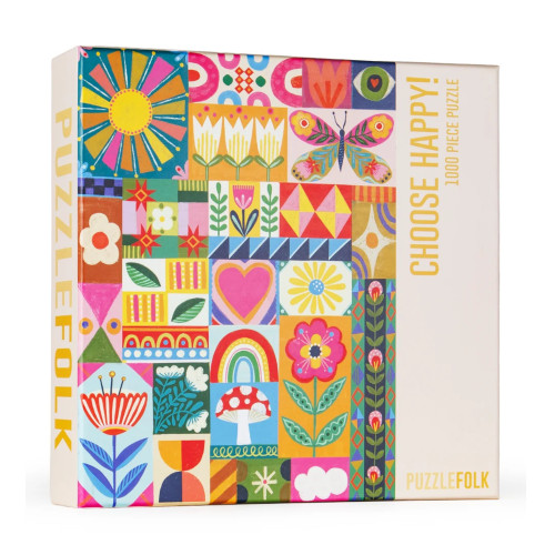 Puzzlefolk Puzzle (Choose Happy!)