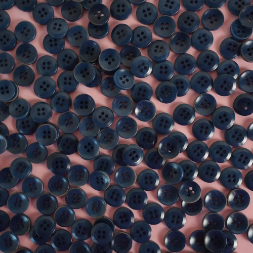 Matchy Matchy Sewing Club Midnight 1/2" Corozo Nut Buttons (Set of 8)