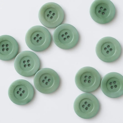 Matchy Matchy Sewing Club Jadite 1" Corozo Nut Buttons (Set of 4)